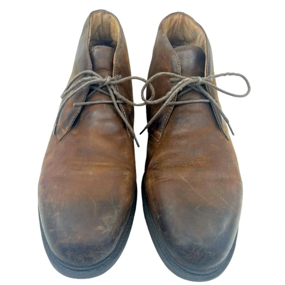 Florsheim Comfortechnology Leather Lace Up Chukka Boots